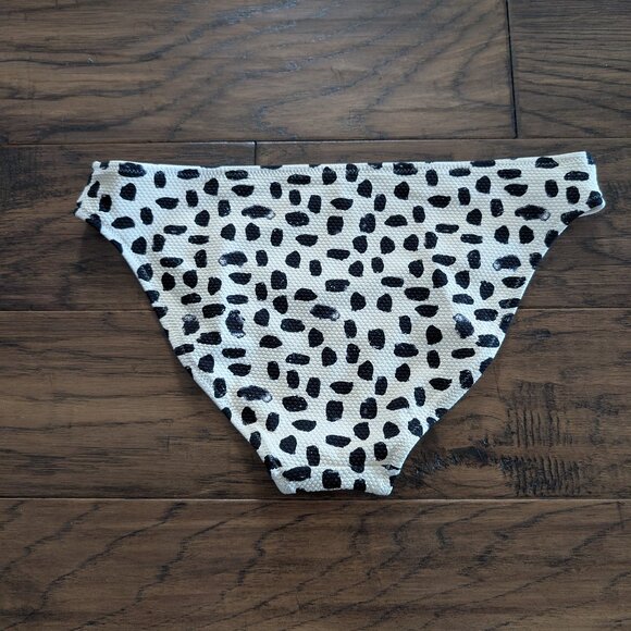 aerie bikini bottom pique animal print size small - Picture 4 of 13